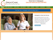 Tablet Screenshot of ineedgreatcare.com